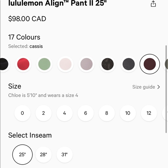 Lululemon align leggings - Picture 4 of 5